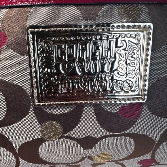 Coach Poppy Laura “Secret Admirer” Heart Glam Tote – Limited Edition ❤️✨ - Picture 4 of 14